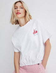Rabe T-Shirt Dolce Vita White