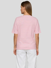 Rabe Striped T-Shirt Coral