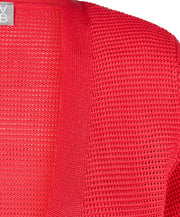 Rabe Knit Open Front Cardi Coral