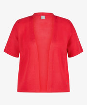 Rabe Knit Open Front Cardi Coral