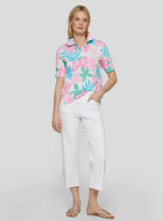 Rabe Polo Shirt Floral Print