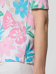 Rabe Polo Shirt Floral Print