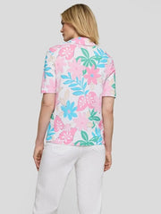 Rabe Polo Shirt Floral Print