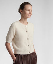 Rabe Knit Cardigan Off-white