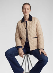 Rabe Quilted Jacket Biscuit