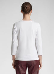 Rabe T-Shirt With Paris Inspired Print White