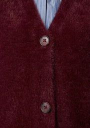 Rabe Knit Vest Merlot
