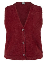 Rabe Knit Vest Merlot