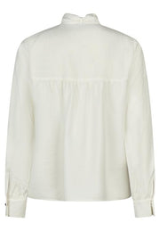 Rabe Blouse With Bow Tie Off-white