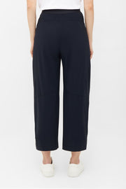 Raffaello Rossi Hale 7/8 Hightech Jersey Trouser Navy