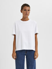 Selected Femme Tee Bright White