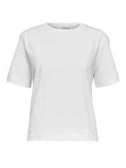 Selected Femme Tee Bright White