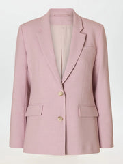Selected Femme Rita Classic Blazer Mauve Melange