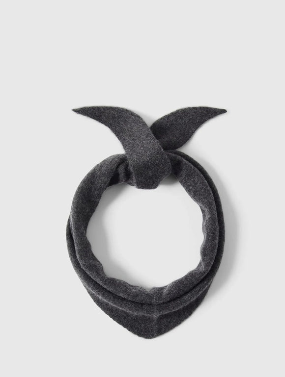 Selected Femme Maria Cashmere Scarf Grey Melange