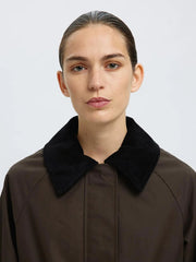 Selected Femme Wilma Jacket Chocolate/Black