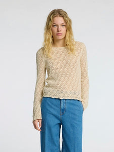 Selected Femme Niva Knit Top Birch