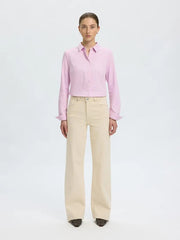 Selected Femme Romie Fitted Shirt Orchid
