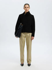 Selected Femme Darla Knit Jacket Black