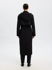 Selected Femme Aline Trenchcoat Black