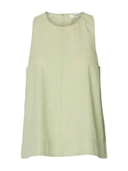 Selected Femme Luisa Linen Top Lint