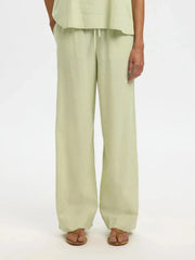 Selected Femme Luisa Linen Blend Pants Lint