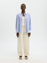 Selected Femme Loose Barrel Pants Birch