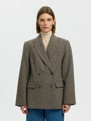 Selected Femme Reeda Wool Blend Blazer