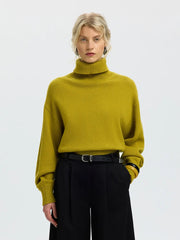 Selected Femme Ellie Knit Jumper Fern Green