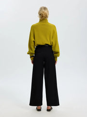 Selected Femme Ellie Knit Jumper Fern Green