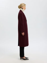 Selected Femme Valerie Coat Wine