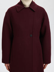 Selected Femme Valerie Coat Wine