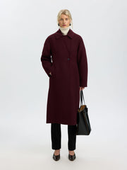 Selected Femme Valerie Coat Wine