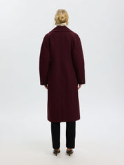 Selected Femme Valerie Coat Wine