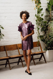 Sisters by CK Cecilia Dress Aubergine