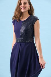Sisters by CK Feya Dress Navy