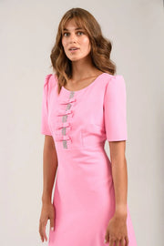 Sisters by CK Jubilee Midi Dress Candy Pink