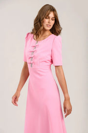 Sisters by CK Jubilee Midi Dress Candy Pink