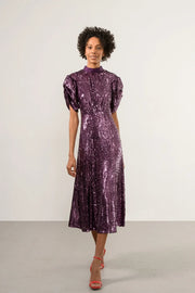Sisters by CK Merry Dress Aubergine