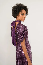 Sisters by CK Merry Dress Aubergine