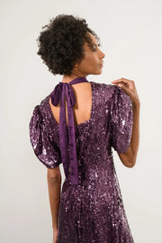 Sisters by CK Merry Dress Aubergine