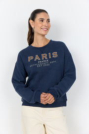 Soya Concept Angelin 6 Sweatshirt Navy