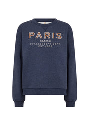 Soya Concept Angelin 6 Sweatshirt Navy