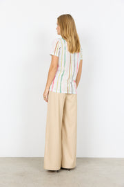 Soya Concept Aretha 44 Striped Tee Multi