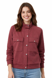 Soya Concept Banu 320 Jacket Plum Red