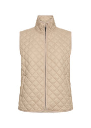 Soya Concept Benete 1 Waistcoat Camel