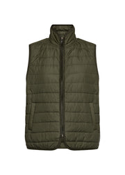 Soya Concept Benete 6 Waistcoat Forest Green