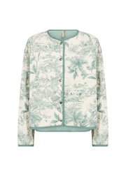 Soya Concept Carli 3 Jacket Green/Cream Print