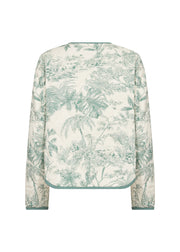 Soya Concept Carli 3 Jacket Green/Cream Print