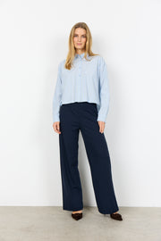 Soya Concept Cassy 1 Striped Shirt Blue