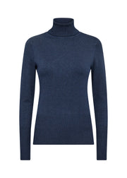 Soya Concept Dollie 145 High Neck Knit Pullover Navy